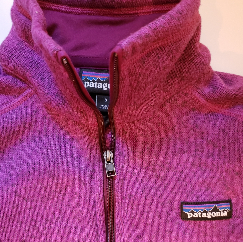 Patagonia women’s better sweater 1/4 zip fleece